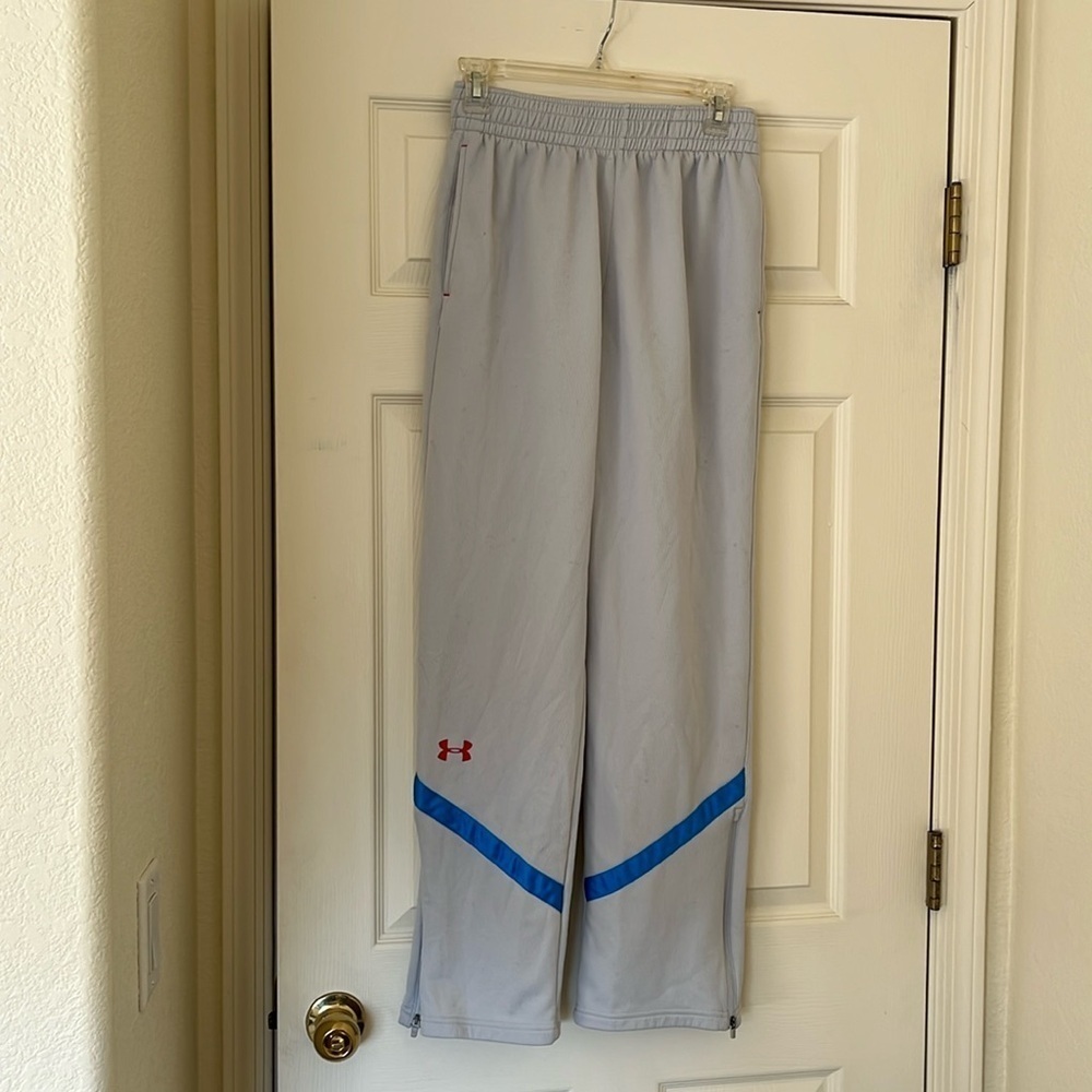 Under Armour zip ankle exercise pants